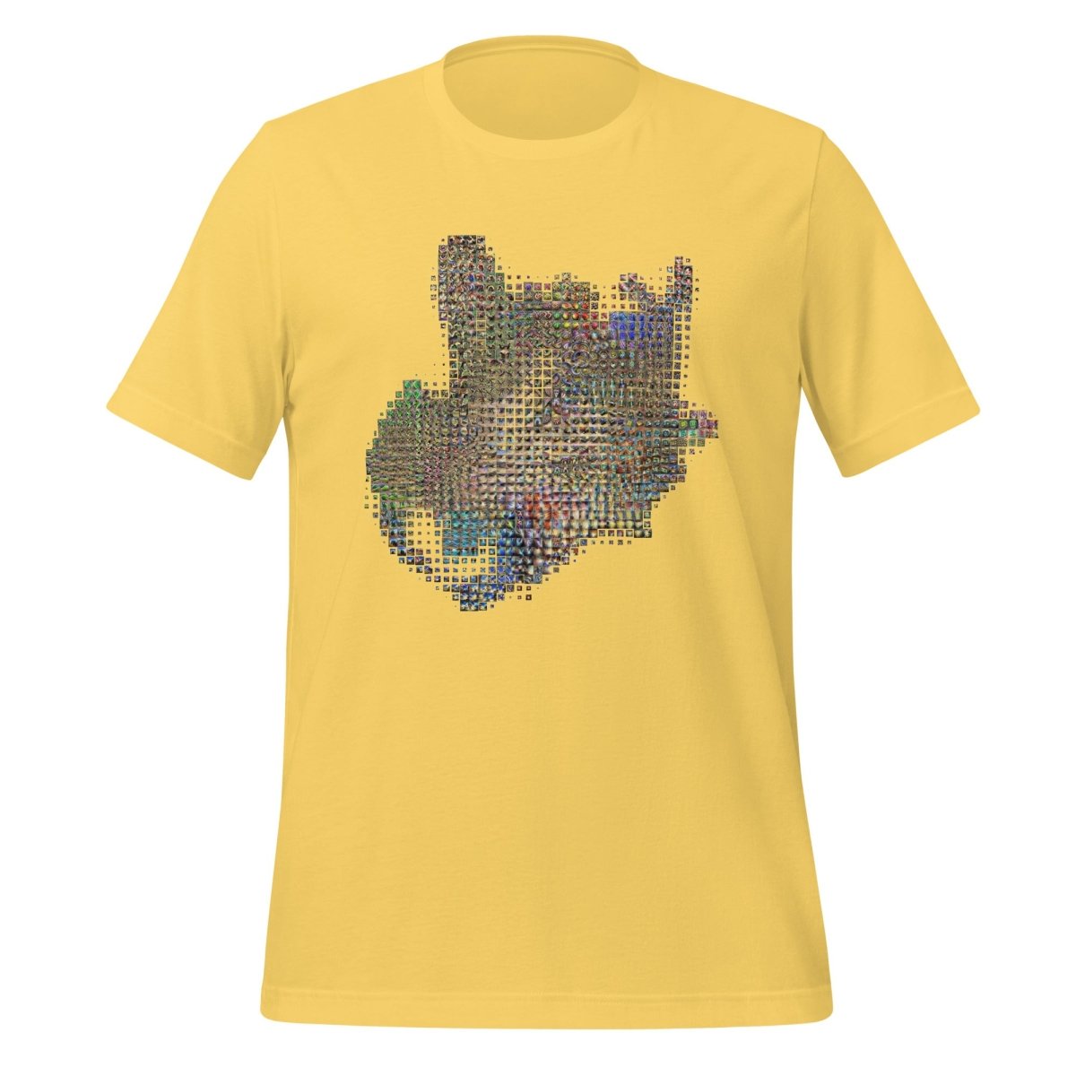 OpenAI Activation Atlas T - Shirt (unisex) - Yellow - AI Store