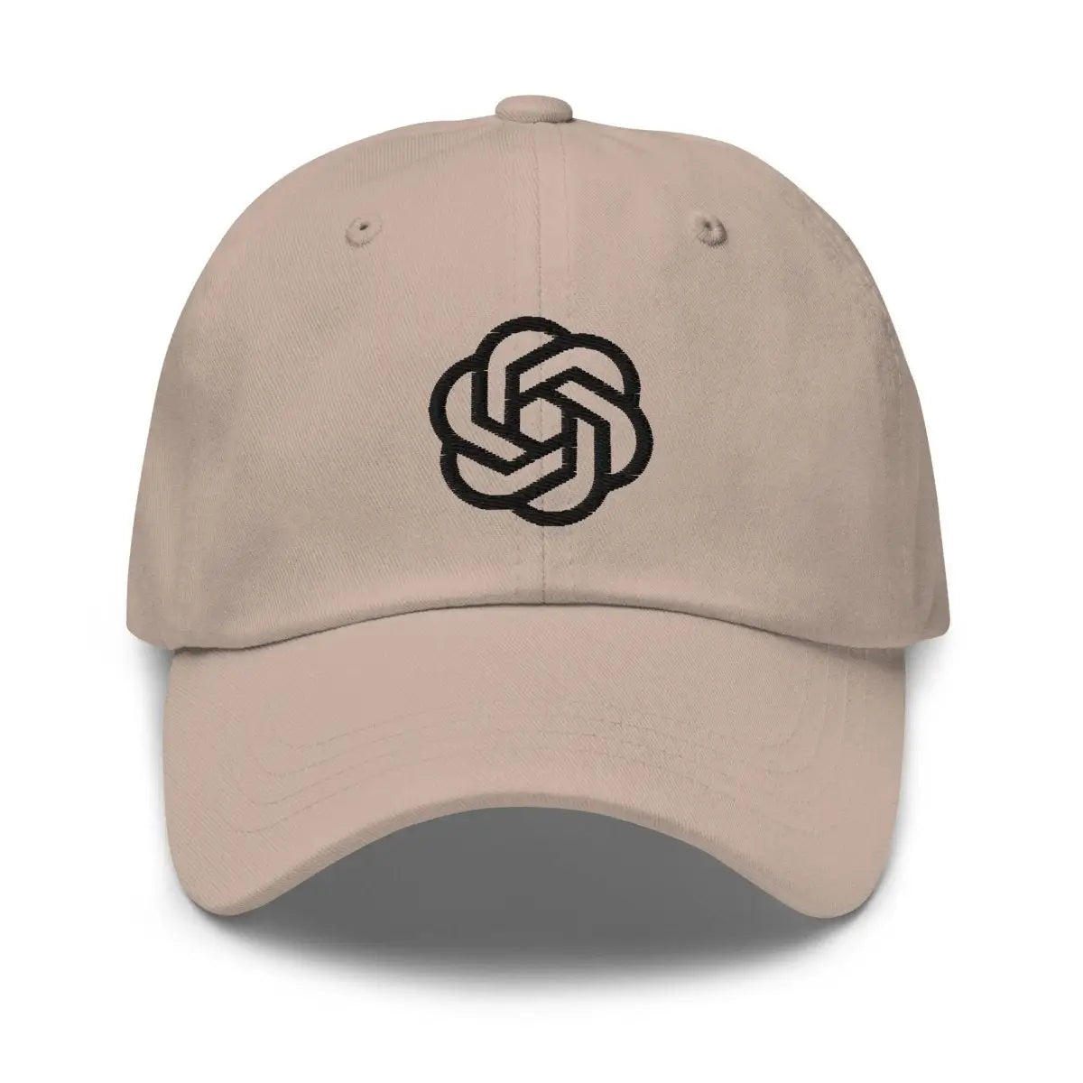 OpenAI Black Icon Cap - Stone