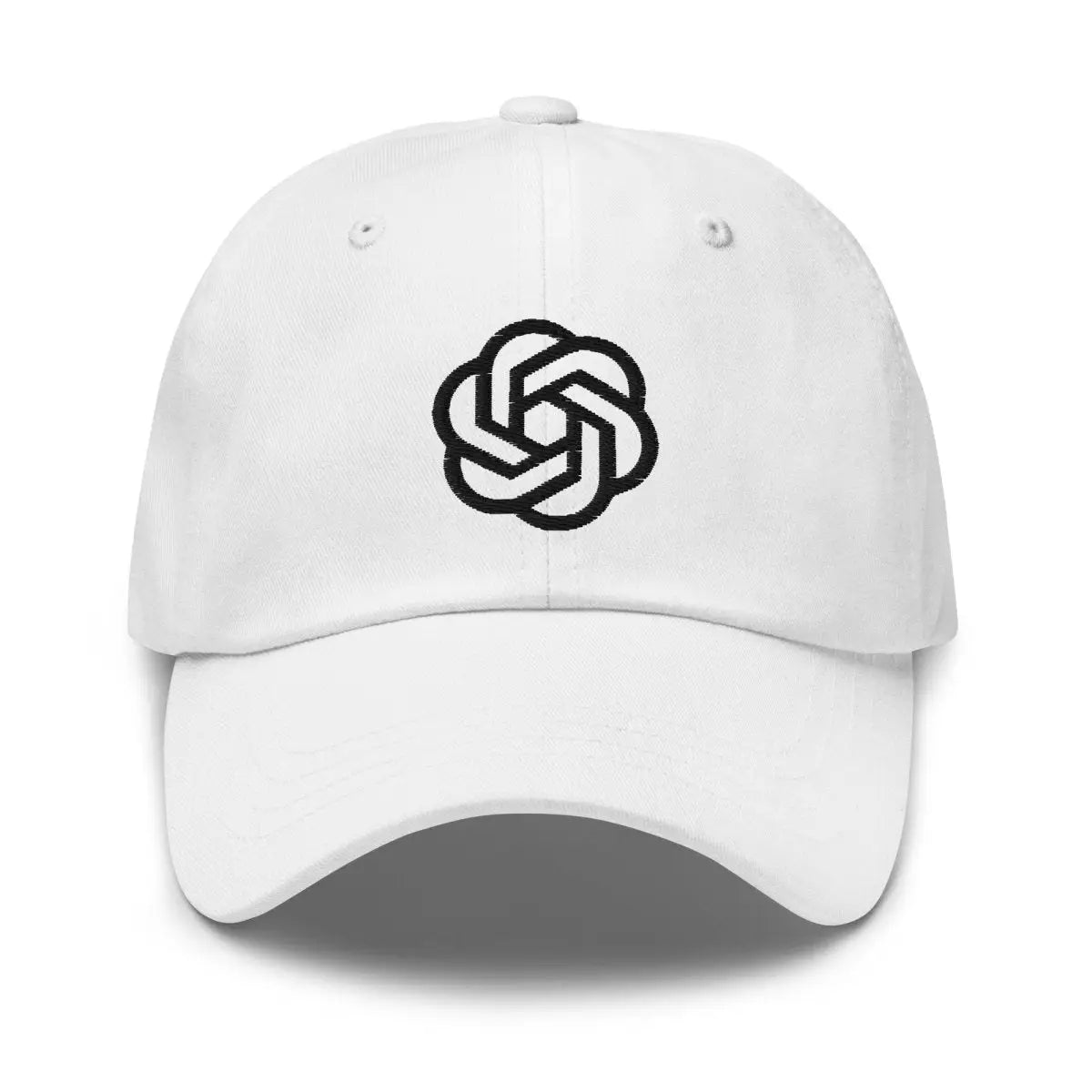 OpenAI Black Icon Cap - White