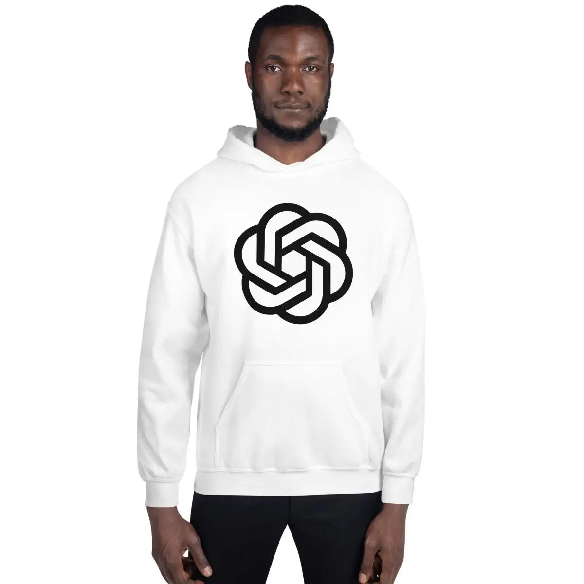 OpenAI Black Icon Hoodie (unisex)