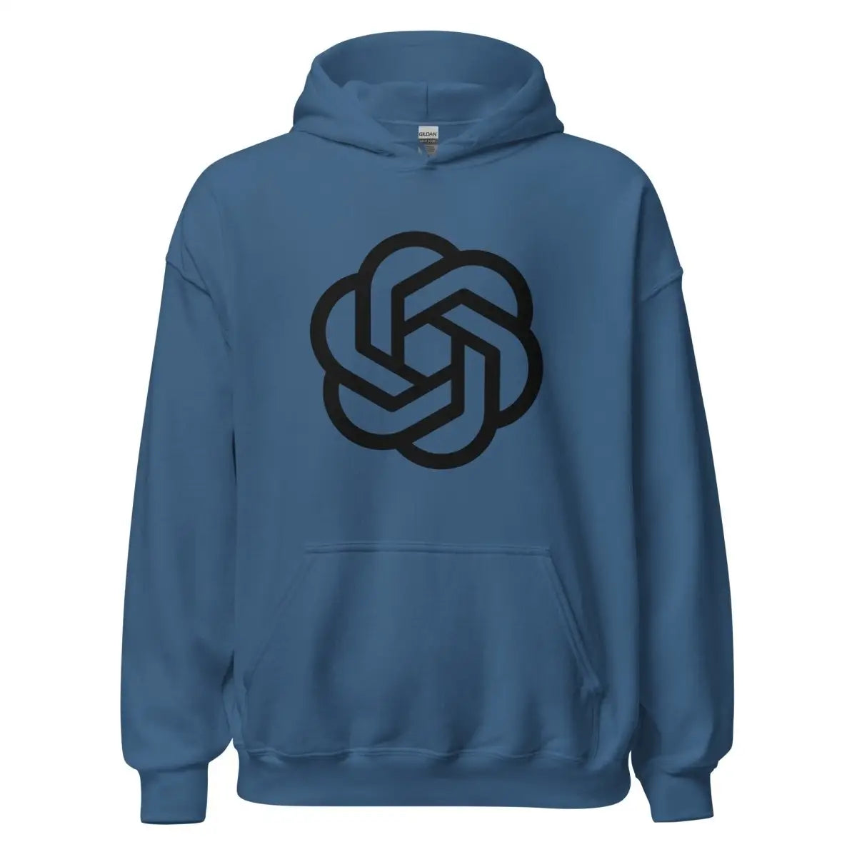 OpenAI Black Icon Hoodie (unisex) - Indigo Blue / M