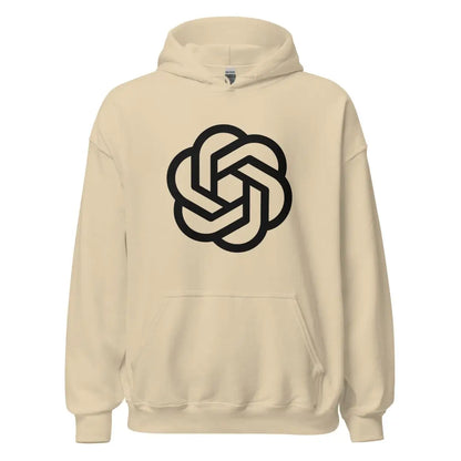 OpenAI Black Icon Hoodie (unisex) - Sand / M