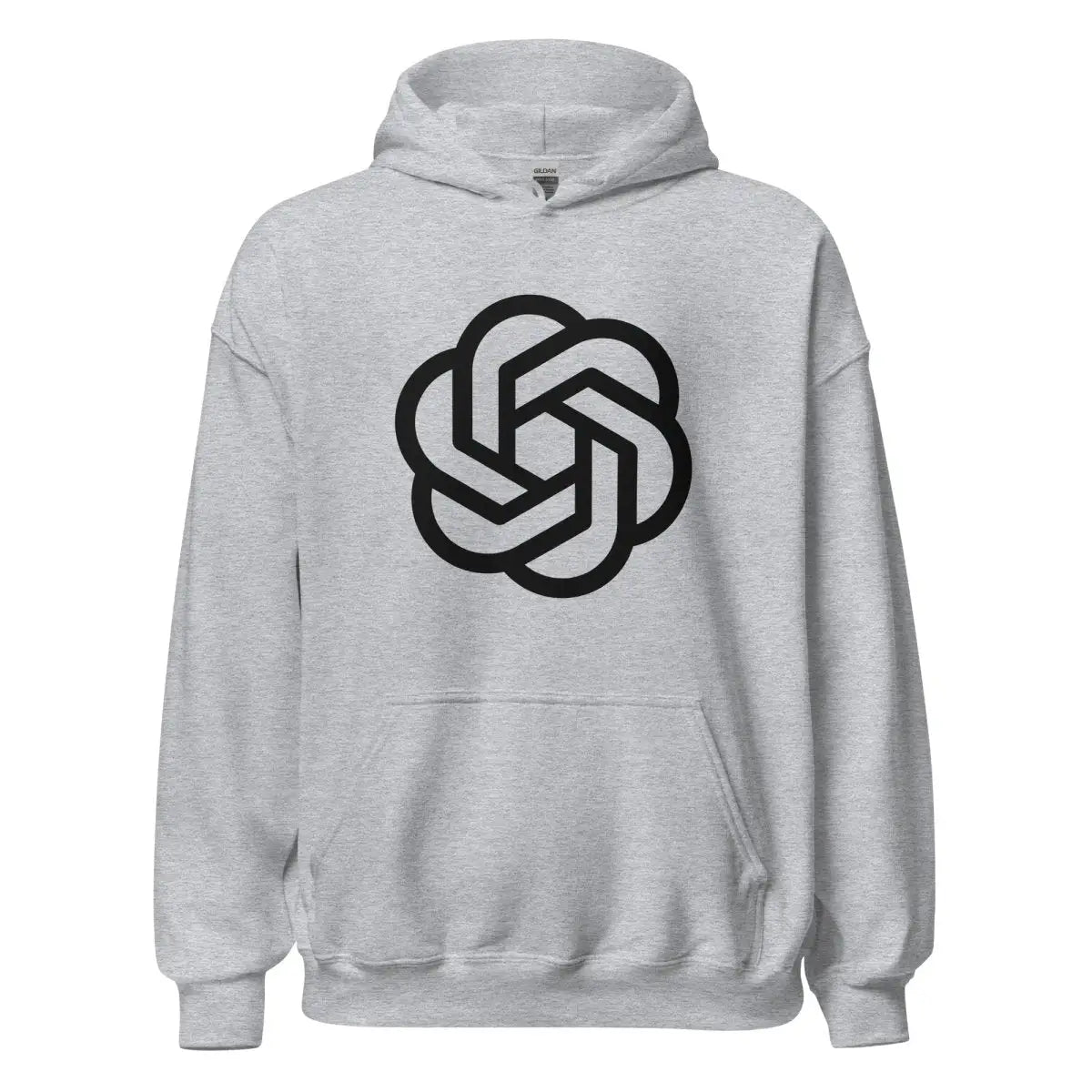 OpenAI Black Icon Hoodie (unisex) - Sport Grey / M