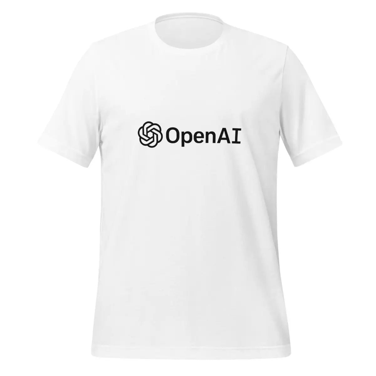 OpenAI Black Logo T-Shirt (unisex) - White / M