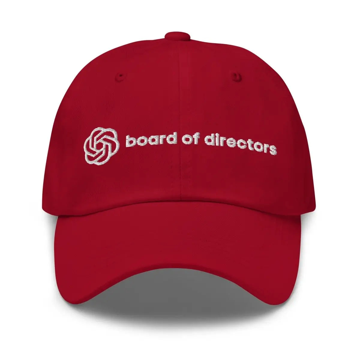 OpenAI Board of Directors Cap - Cranberry