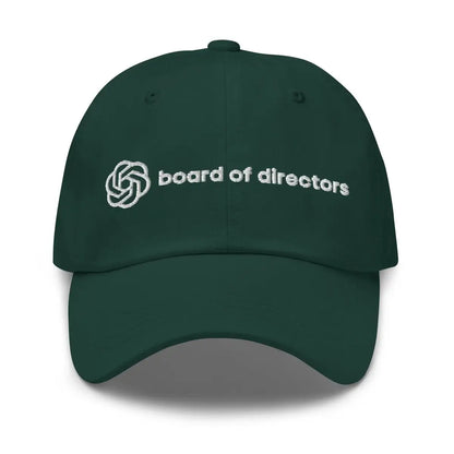 OpenAI Board of Directors Cap - Spruce