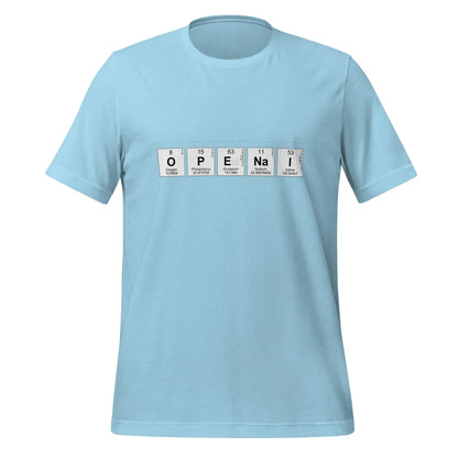 OpenAI Chemical Elements T-Shirt (unisex) - Ocean Blue / M