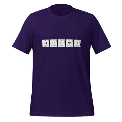 OpenAI Chemical Elements T-Shirt (unisex) - Team Purple / M