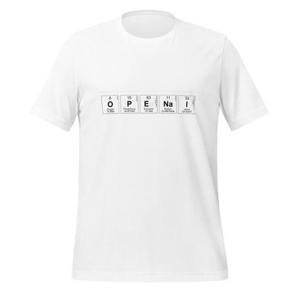 OpenAI Chemical Elements T-Shirt (unisex) - White / M