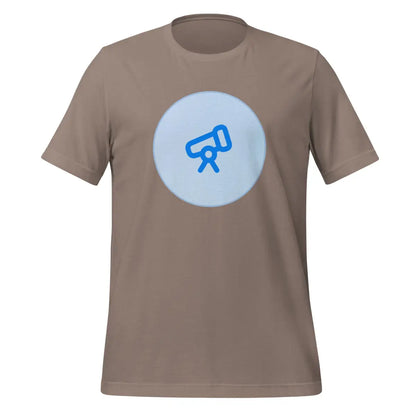 Deep Research Icon T-Shirt (unisex) - Pebble / M