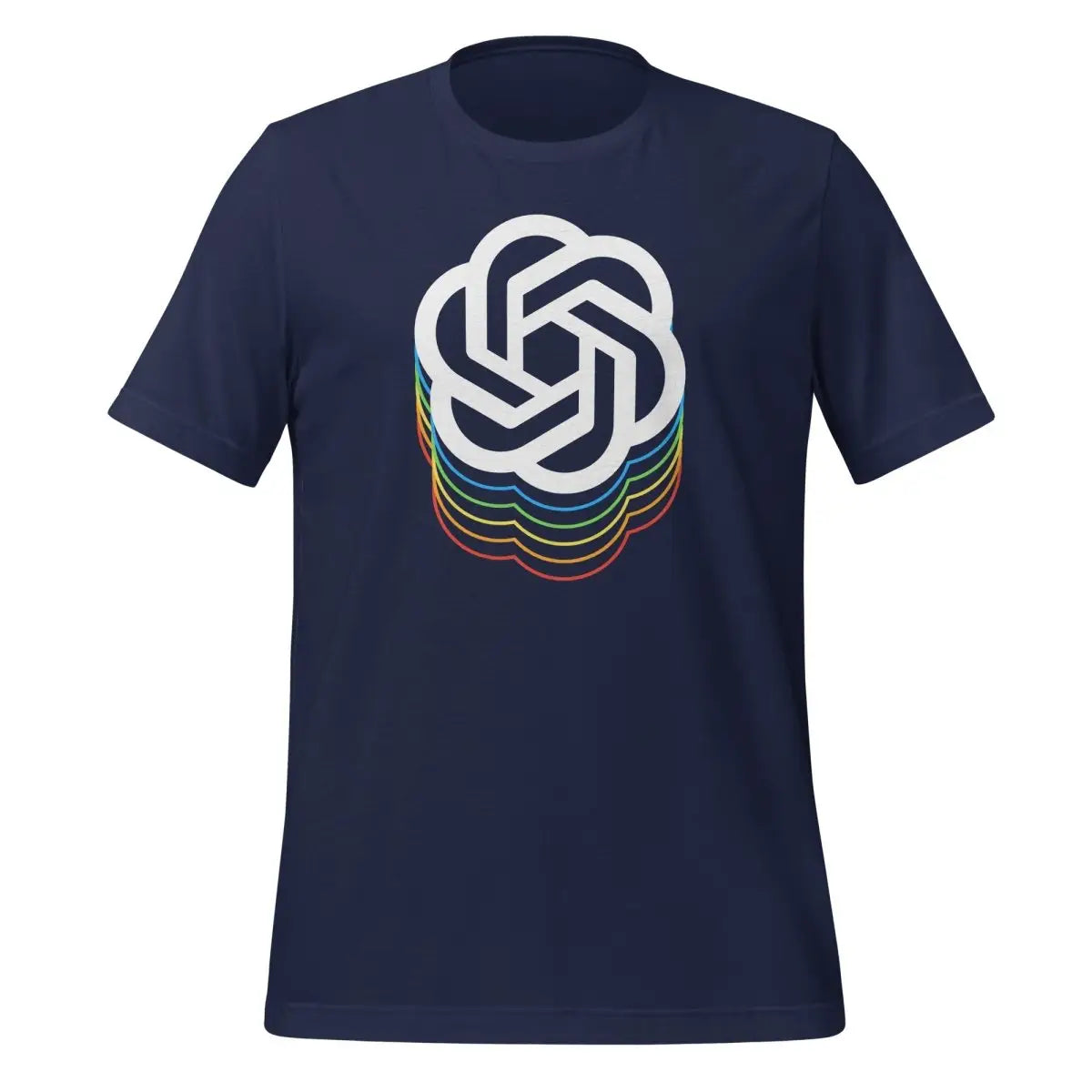 OpenAI Icon Spectrum T-Shirt 2 (unisex) - Navy / M