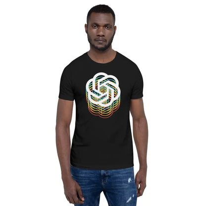 OpenAI Icon Spectrum T-Shirt (unisex)