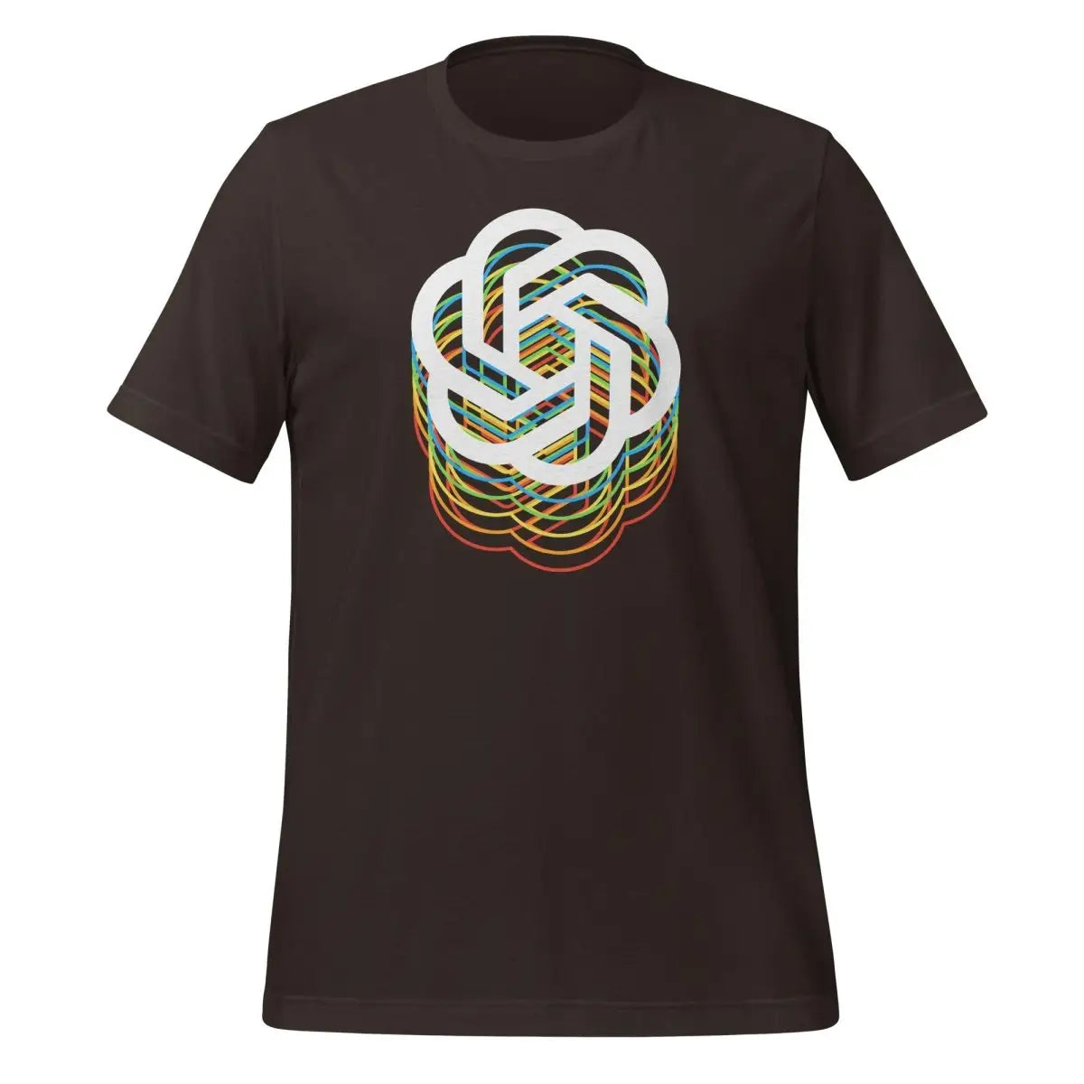 OpenAI Icon Spectrum T-Shirt (unisex) - Brown / M