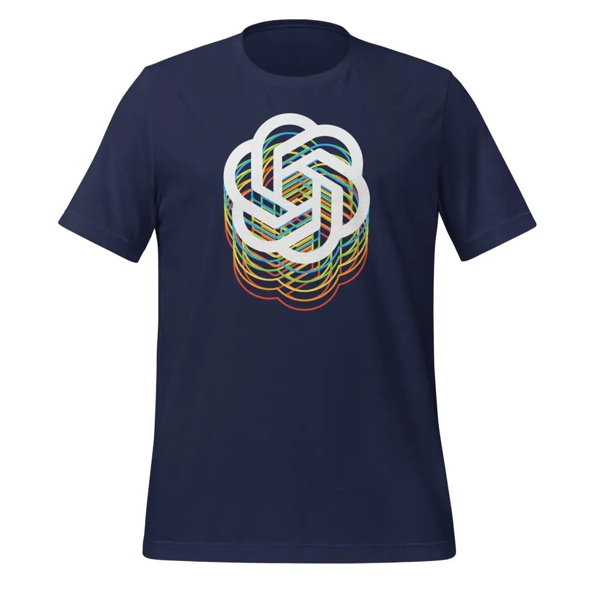 OpenAI Icon Spectrum T-Shirt (unisex) - Navy / M