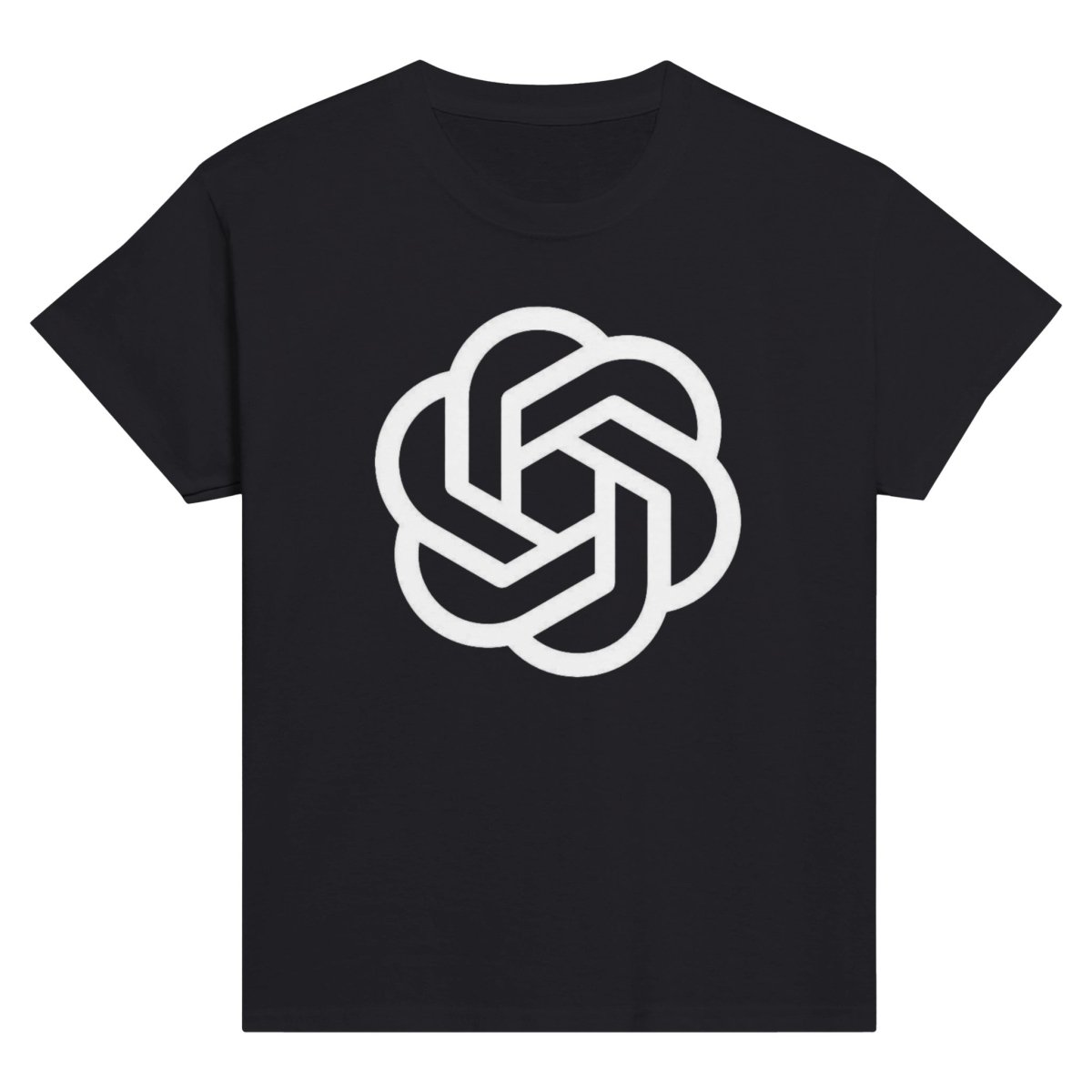 OpenAI Icon T - shirt (children) - Black - AI Store