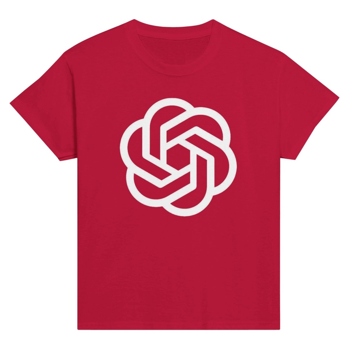 OpenAI Icon T - shirt (children) - Red - AI Store