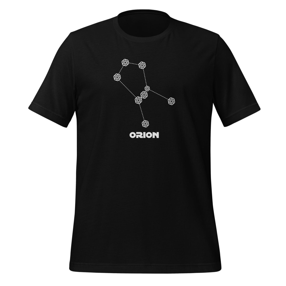 OpenAI Icons Orion Constellation T-Shirt (unisex) - Black - AI Store