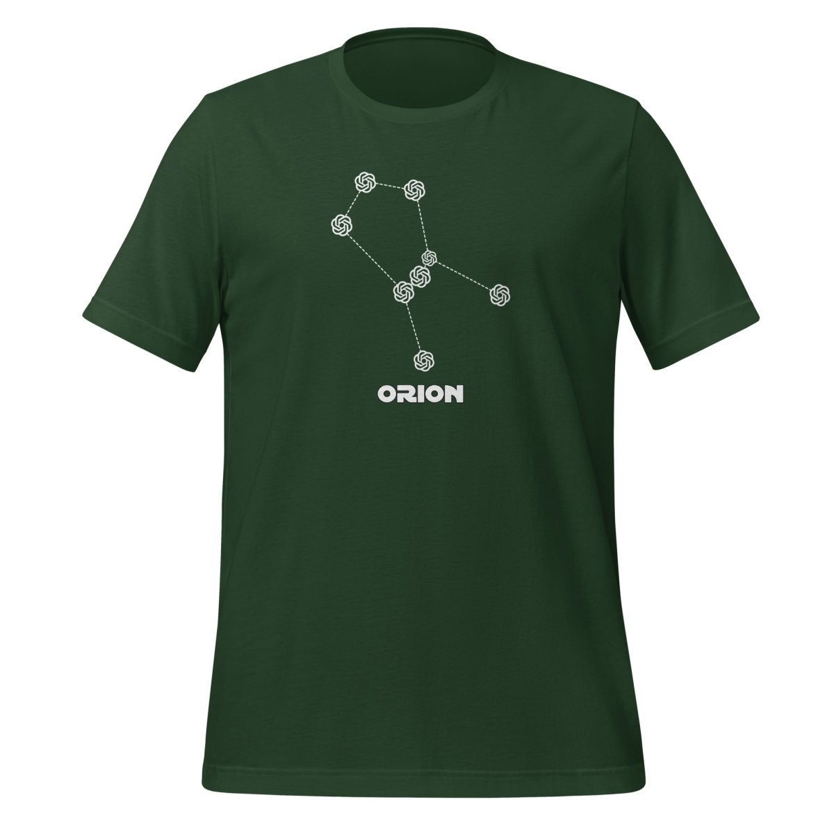 OpenAI Icons Orion Constellation T-Shirt (unisex) - Forest - AI Store