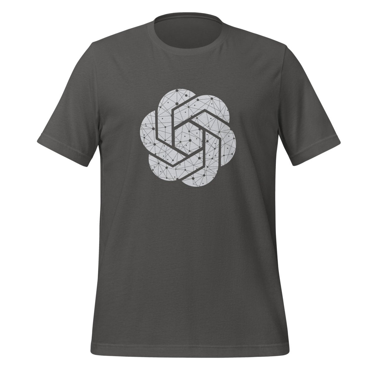 OpenAI Network Logo T-Shirt (unisex) - Asphalt - AI Store