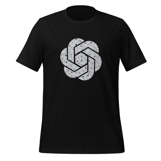 OpenAI Network Logo T - Shirt (unisex) - Black - AI Store
