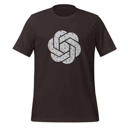 OpenAI Network Logo T-Shirt (unisex) - Brown - AI Store