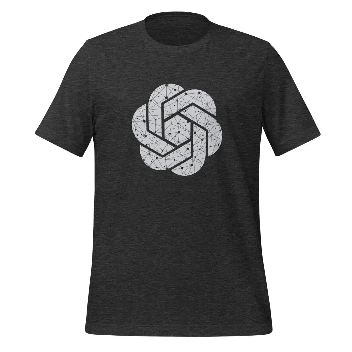 OpenAI Network Logo T-Shirt (unisex) - Dark Grey Heather / M