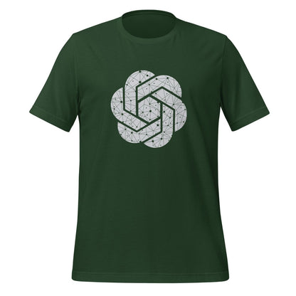 OpenAI Network Logo T-Shirt (unisex) - Forest - AI Store