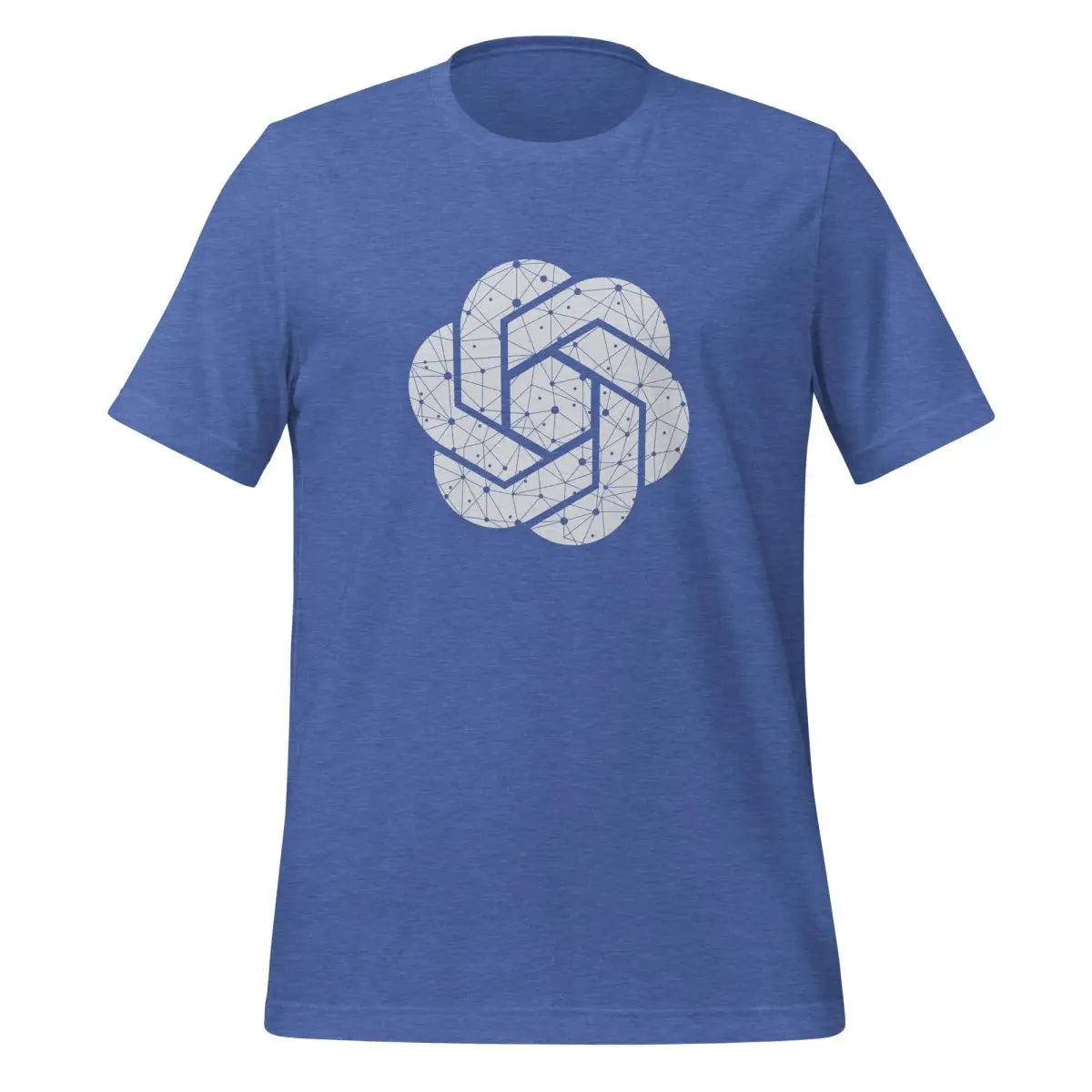 OpenAI Network Logo T-Shirt (unisex) - Heather True Royal / M