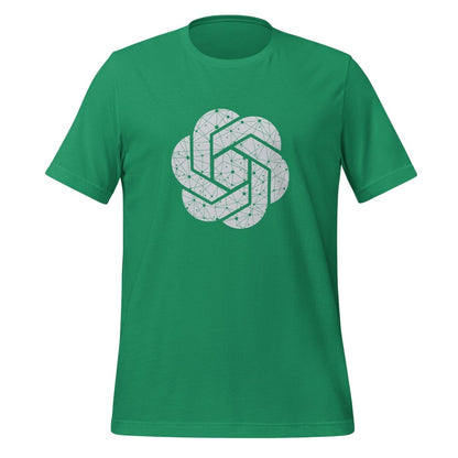 OpenAI Network Logo T-Shirt (unisex) - Kelly - AI Store