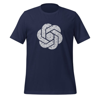 OpenAI Network Logo T-Shirt (unisex) - Navy - AI Store