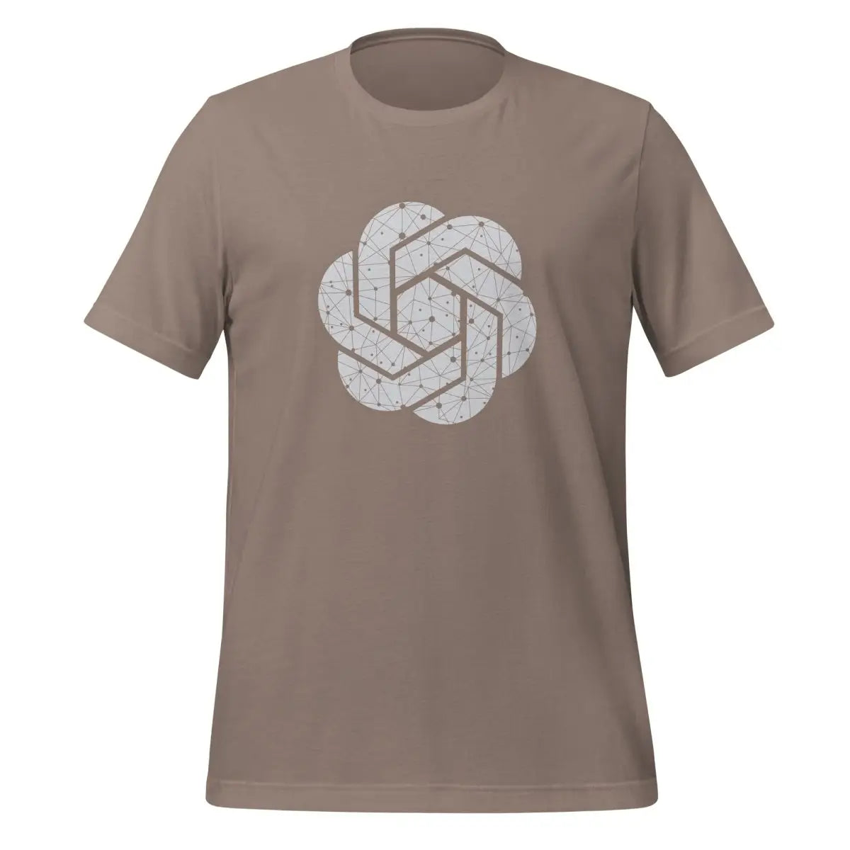 OpenAI Network Logo T-Shirt (unisex) - Pebble / M