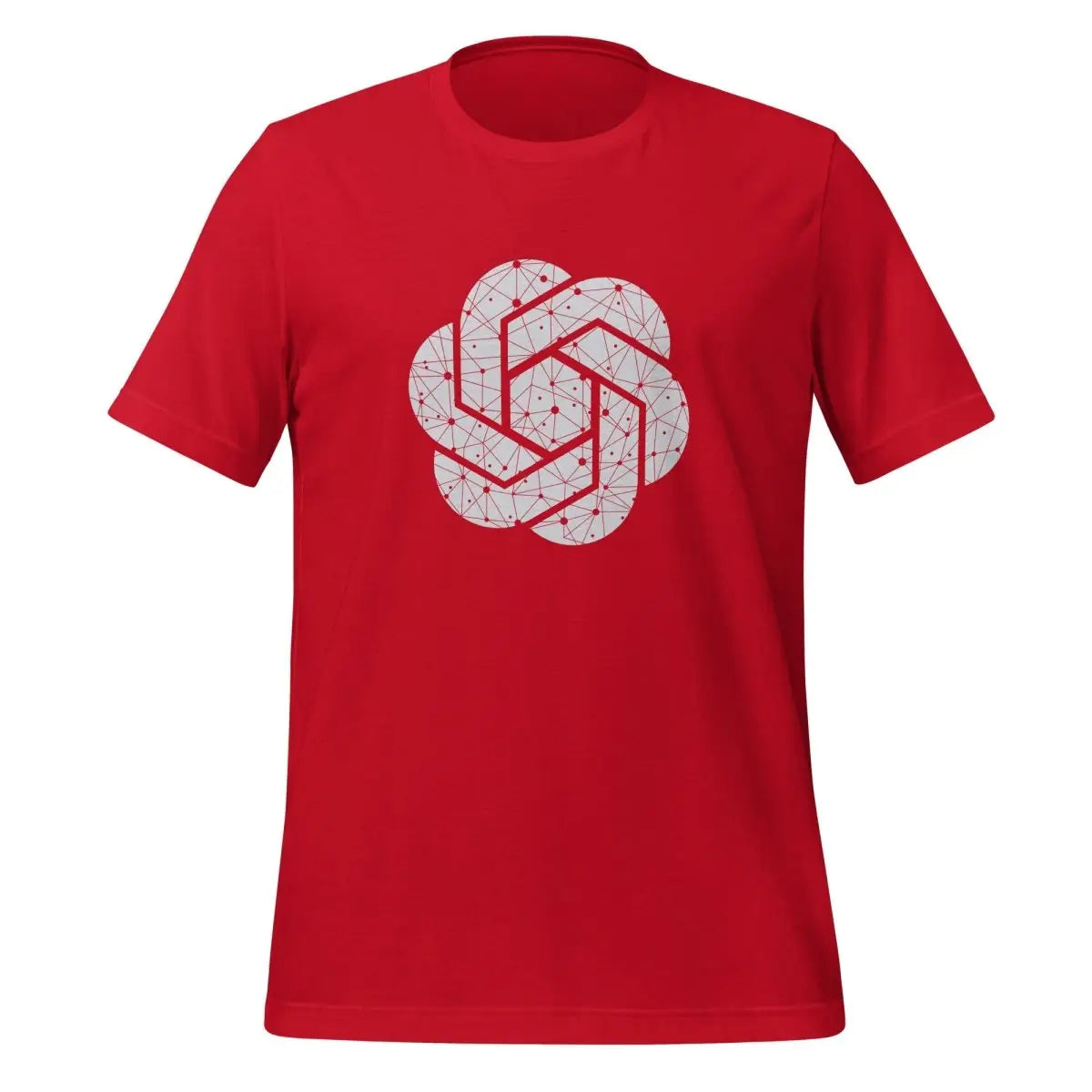 OpenAI Network Logo T-Shirt (unisex) - Red / M