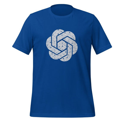 OpenAI Network Logo T-Shirt (unisex) - True Royal - AI Store