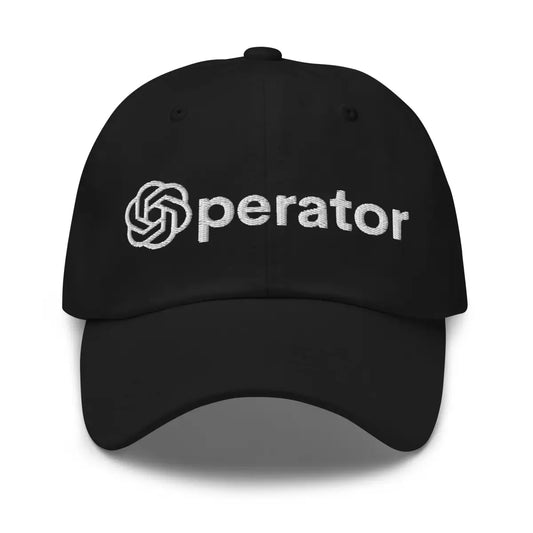 The Operator Cap 2 Black.