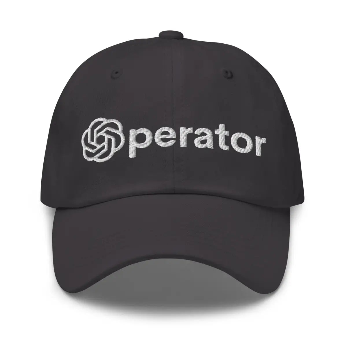 OpenAI Operator Cap 2 - Dark Grey