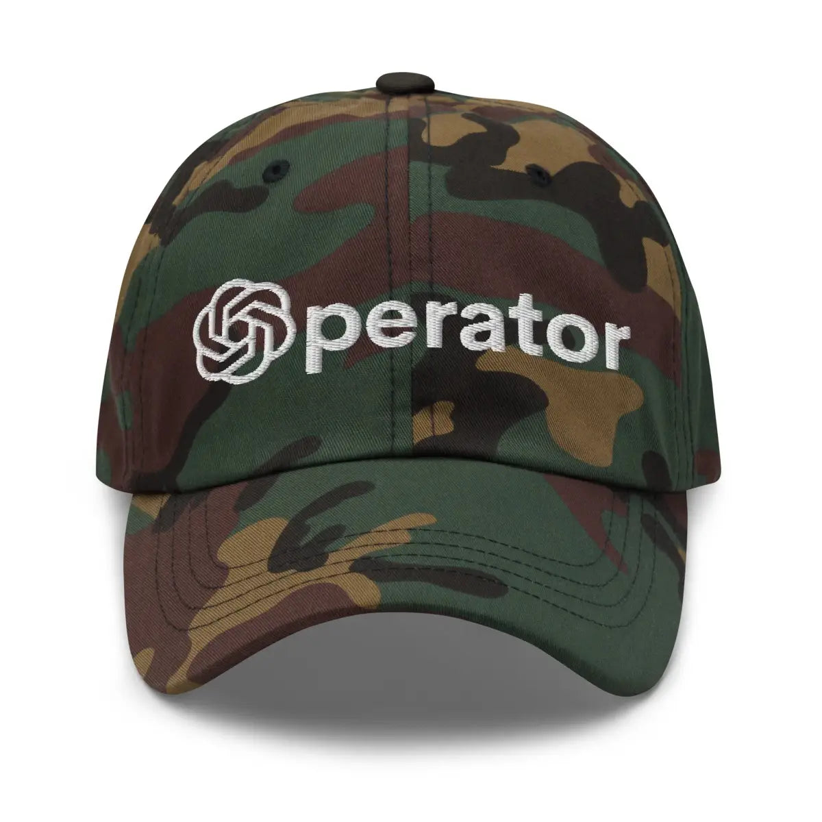 OpenAI Operator Cap 2 - Green Camo