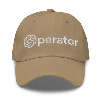 OpenAI Operator Cap 2 - Khaki