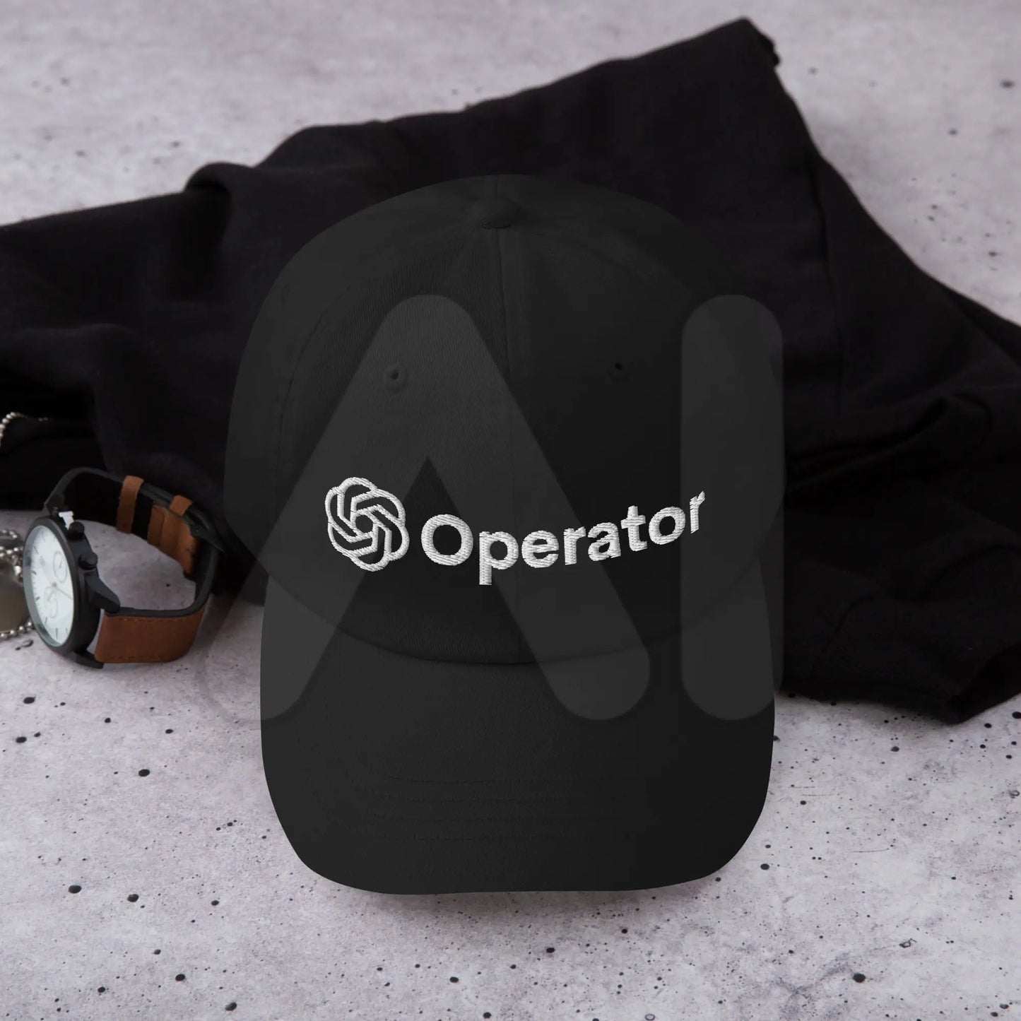 OpenAI Operator Embroidered Cap