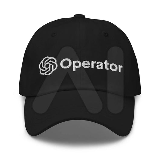 OpenAI Operator Embroidered Cap - Black