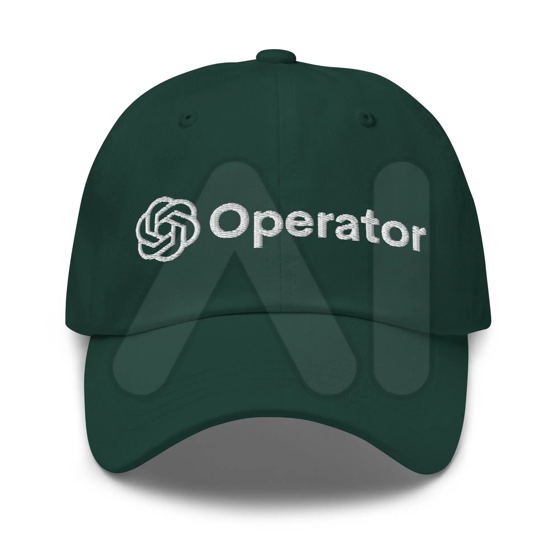 OpenAI Operator Embroidered Cap - Spruce