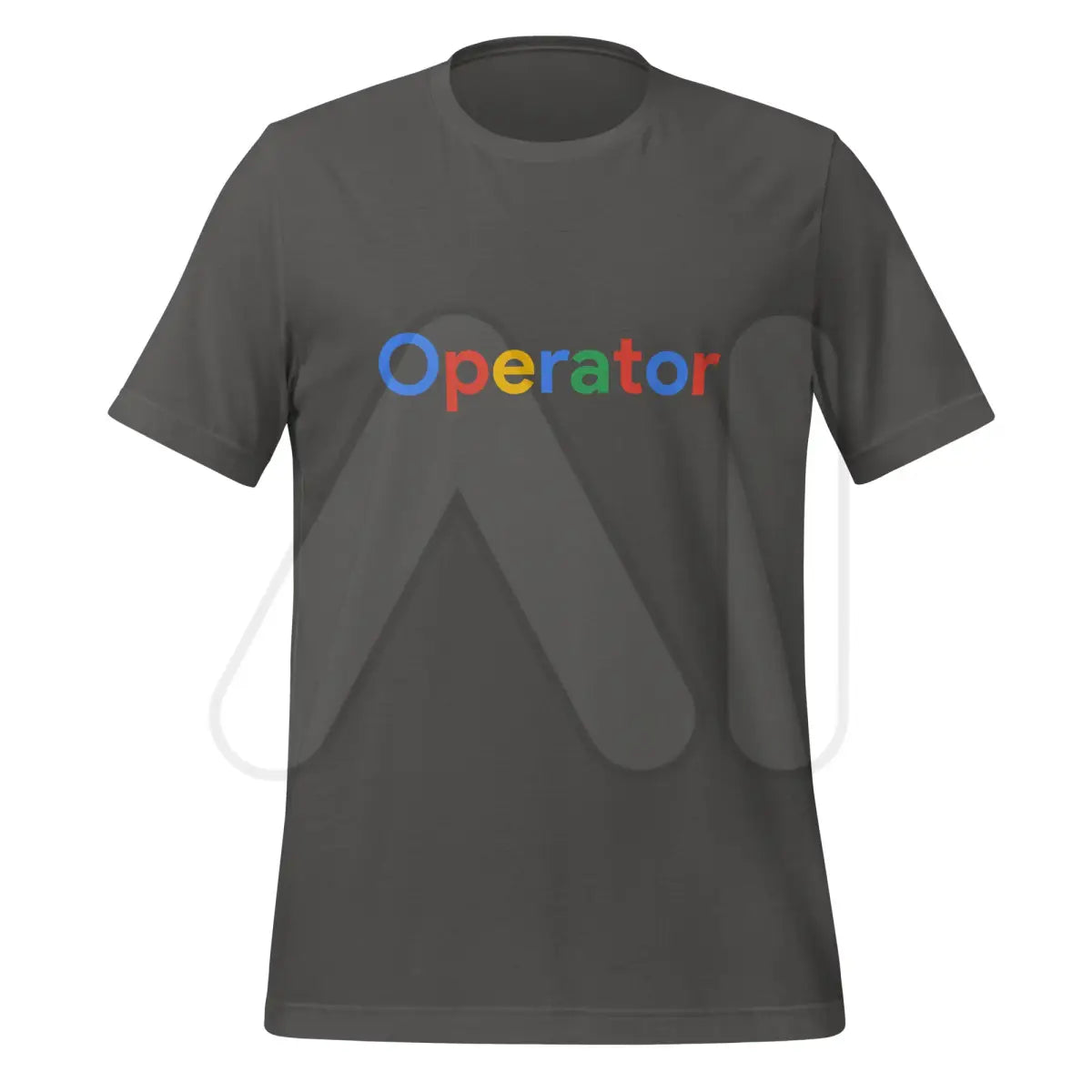 OpenAI Operator Search Logo T-Shirt (unisex) - Asphalt / M