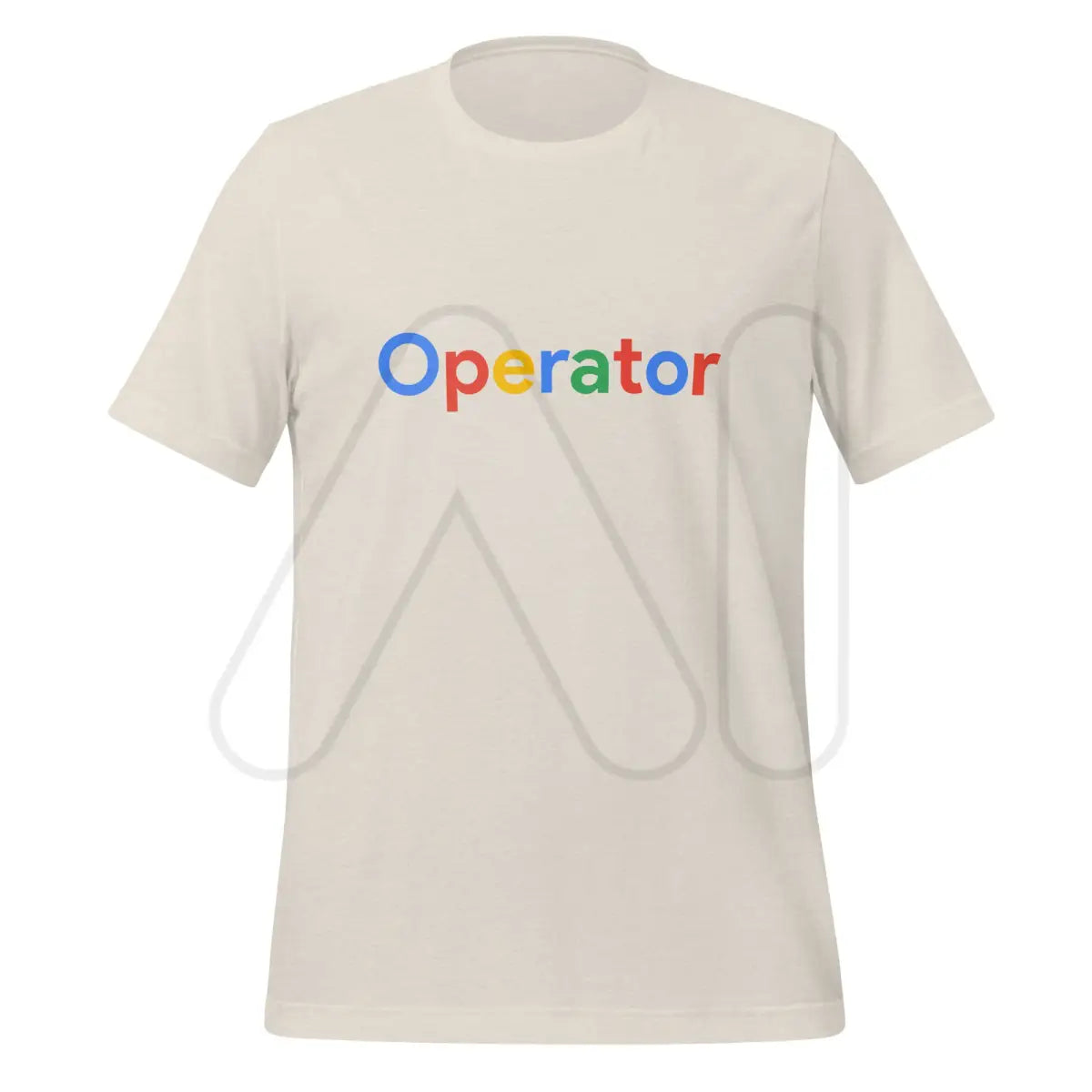 OpenAI Operator Search Logo T-Shirt (unisex) - Heather Dust / M