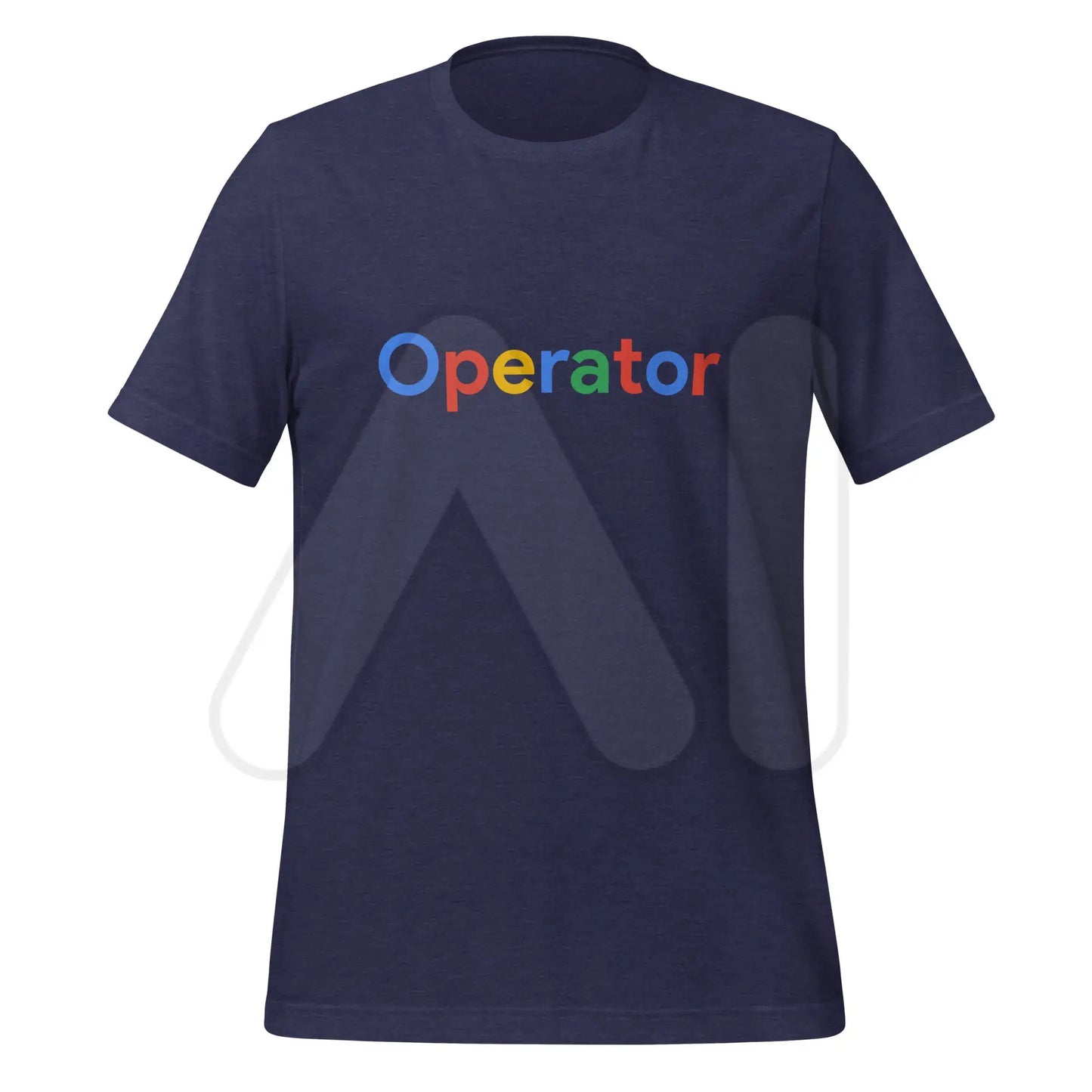 OpenAI Operator Search Logo T-Shirt (unisex) - Heather Midnight Navy / M