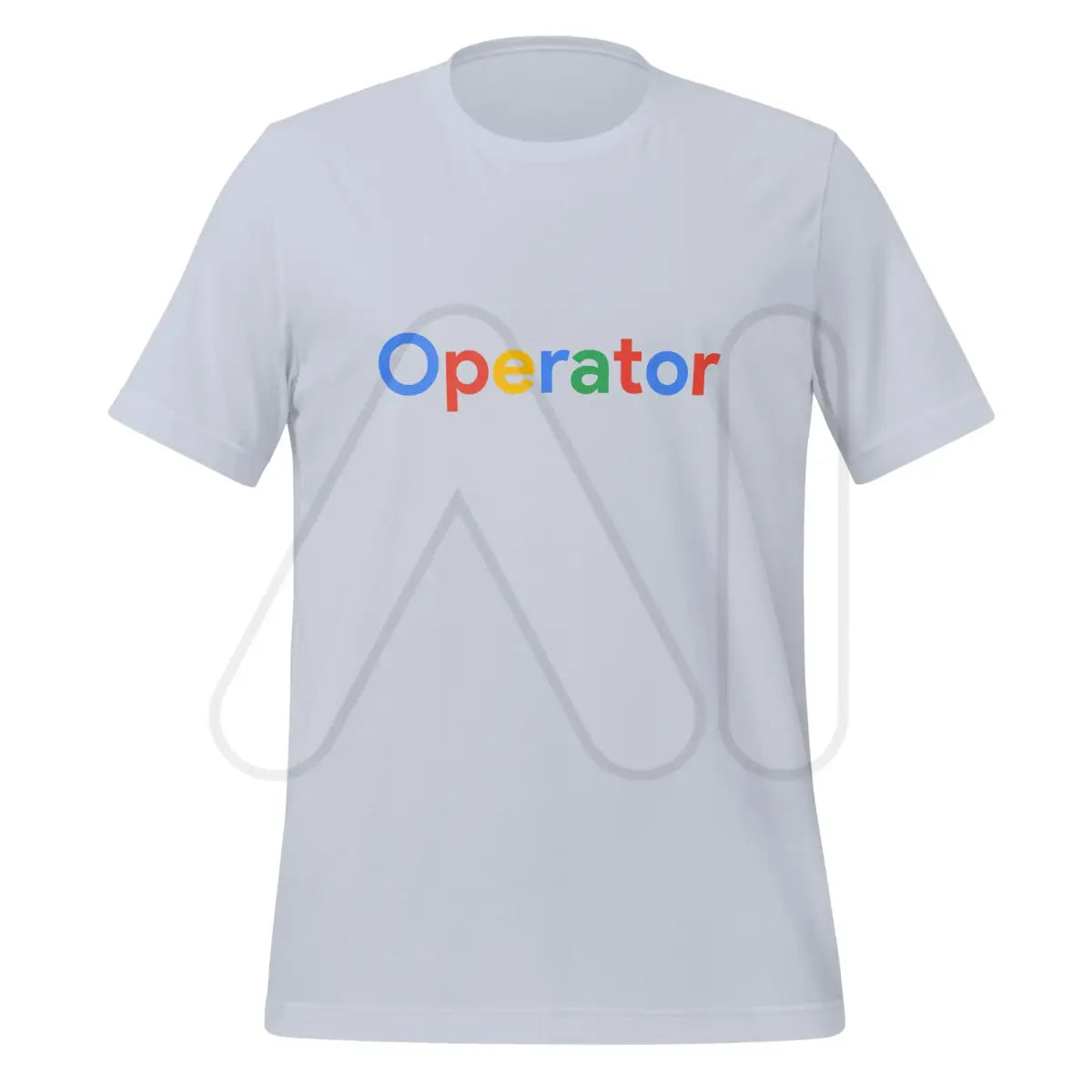 OpenAI Operator Search Logo T-Shirt (unisex) - Light Blue / M