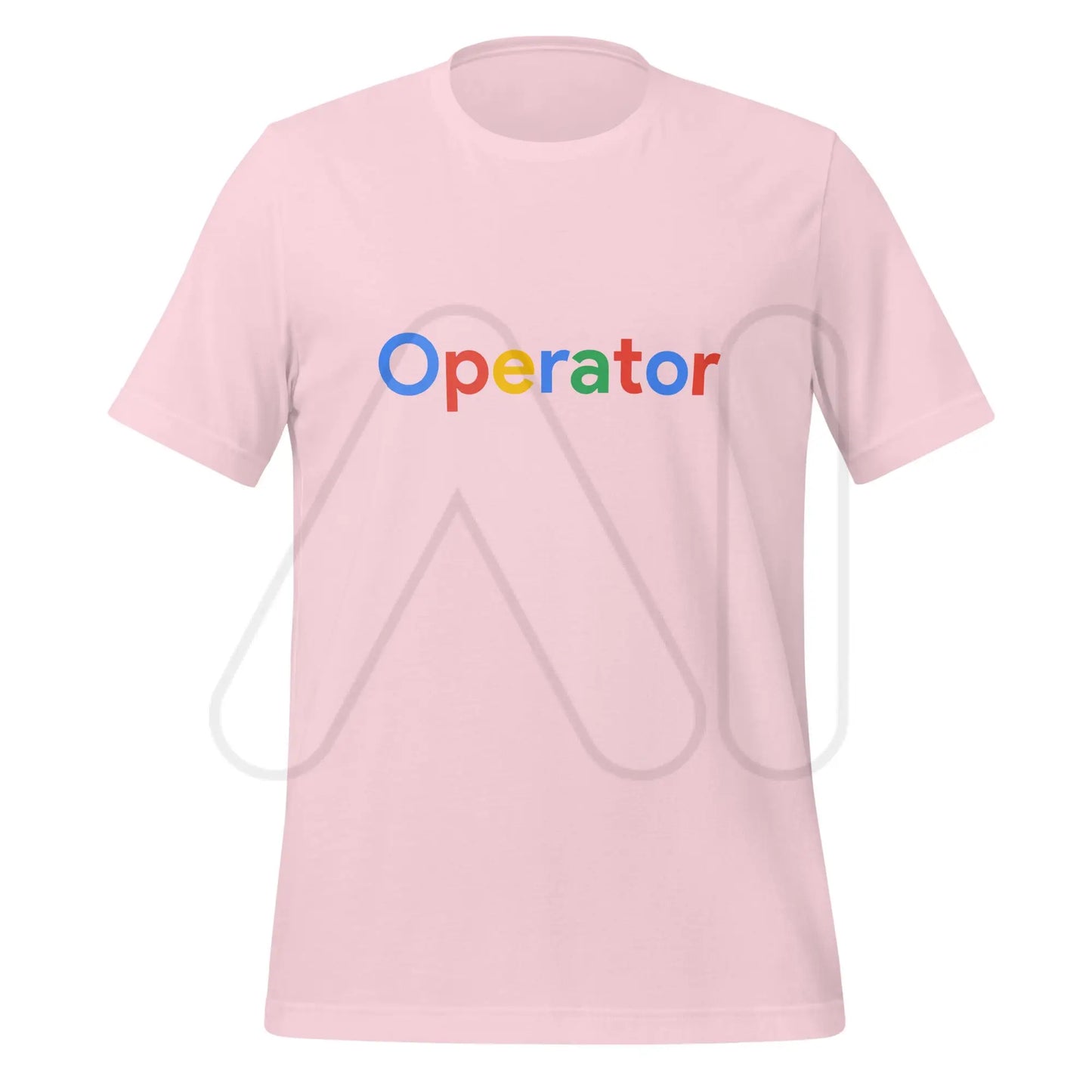 OpenAI Operator Search Logo T-Shirt (unisex) - Soft Pink / M