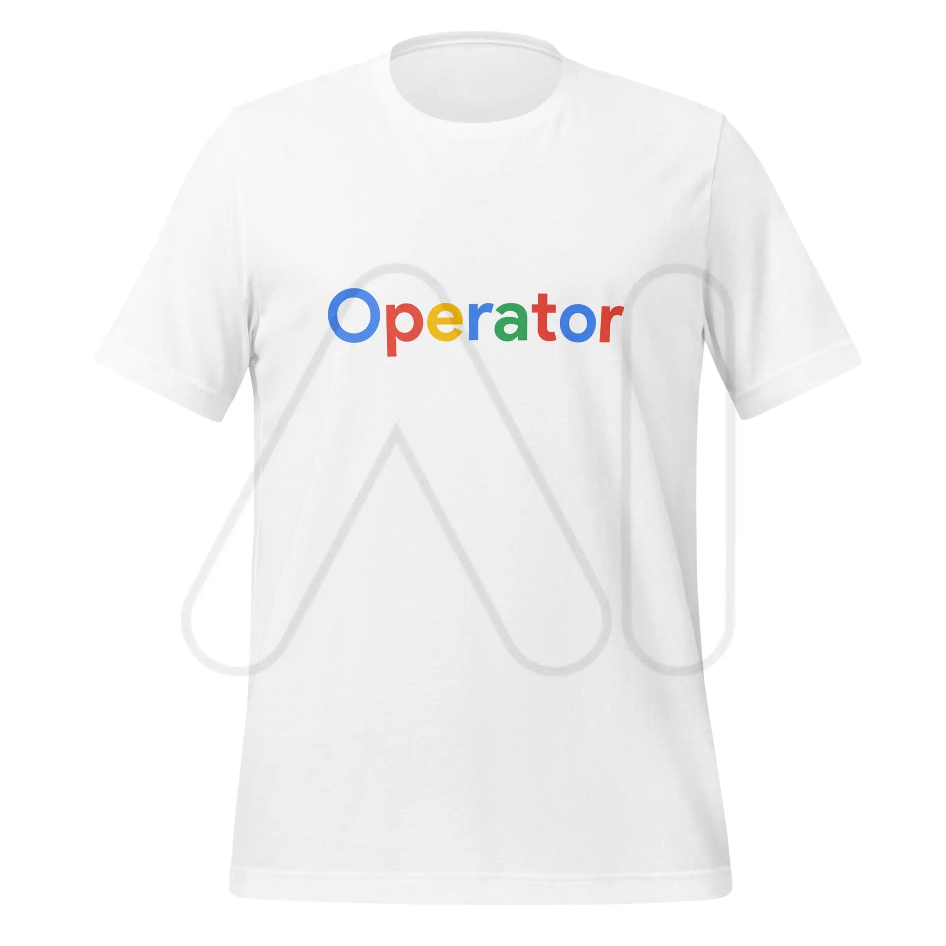 OpenAI Operator Search Logo T-Shirt (unisex) - White / M