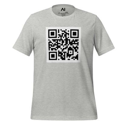 OpenAI QR Code T-Shirt (unisex) - Athletic Heather / M