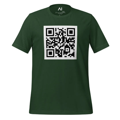 OpenAI QR Code T-Shirt (unisex) - Forest / M