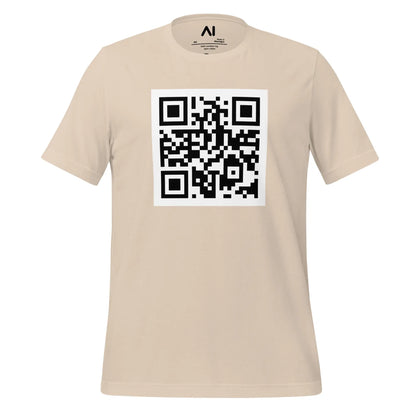 OpenAI QR Code T-Shirt (unisex) - Soft Cream / M