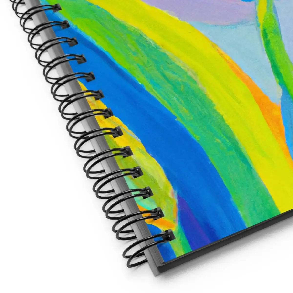 OpenAI Research Floral Painting Spiral Notebook